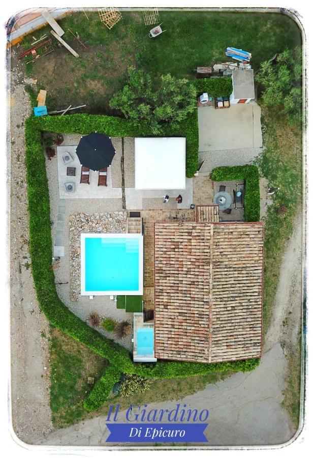 Il Giardino Di Epicuro Bed & Breakfast Rocca San Giovanni Luaran gambar